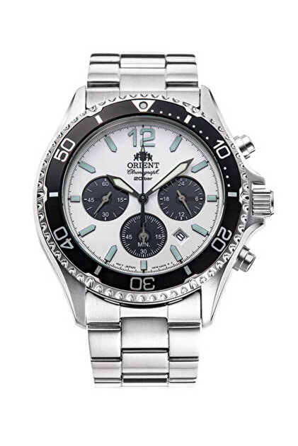 Orient RA-TX0206L10B Buz Mavisi Kadran Solar Chronograph Erkek Kol
