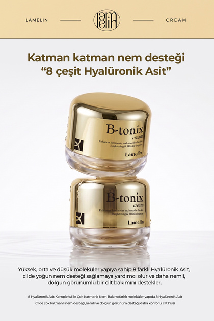 Lamelin B-Tox Effective Facial Care Cream Containing Peptides B