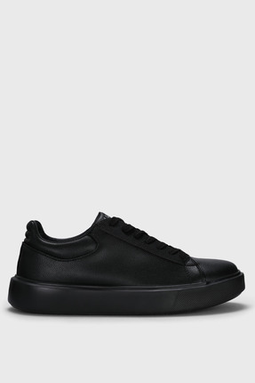 ダンテの空 Lufian 112230257 Dante Sneaker Erkek Deri Ayakkabı SİYAH - Fiyatı