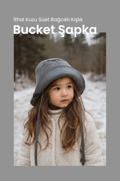Imported Lamb Suede Lace-Up Winter Bucket Hat