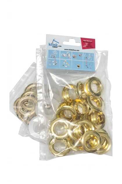 Klinkshop 24 Numara Kuşgözü Kapsül 9,5 Mm Nikel Renk-100 Adet