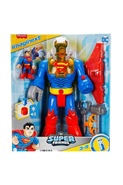 Imaginext Sesli ve Işıklı DC Super Friends Superman Insider ve Exo