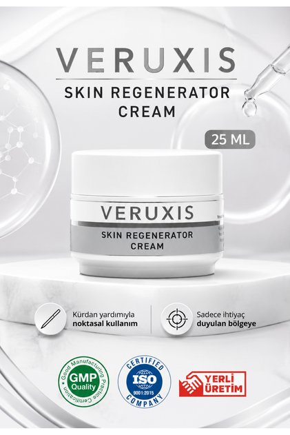 Veruxis Skin Regenerator 25 ml Cosmetic Care Cream for Warts/Meat Moles/Corns
