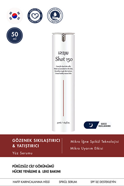 ireju Reedle Shot 150 Mikro Iğne Serum Spikül Teknolojisi 50 ml