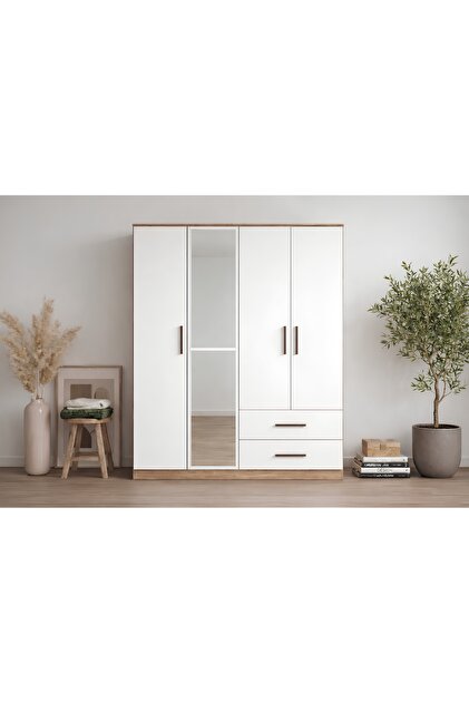 Vivense ZİTA GARDIROP, 4 KAPAKLI - Fiyatı, Yorumları