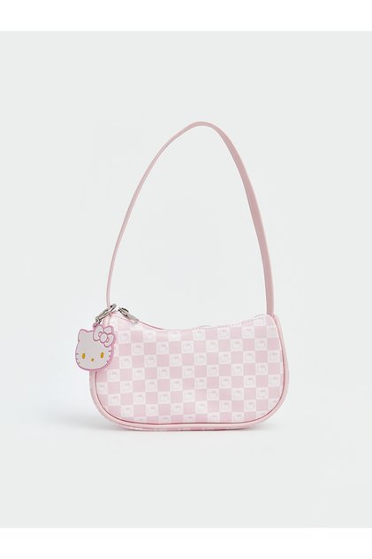 TRENDLUCKY Farkıyla Hello Kitty Baskılı Kız Çocuk Omuz Çantası