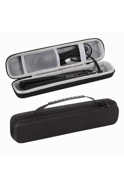 Black Portable Storage Bag for Hair Straighteners Curling Irons Hair Rollers Hair Straightener Stora