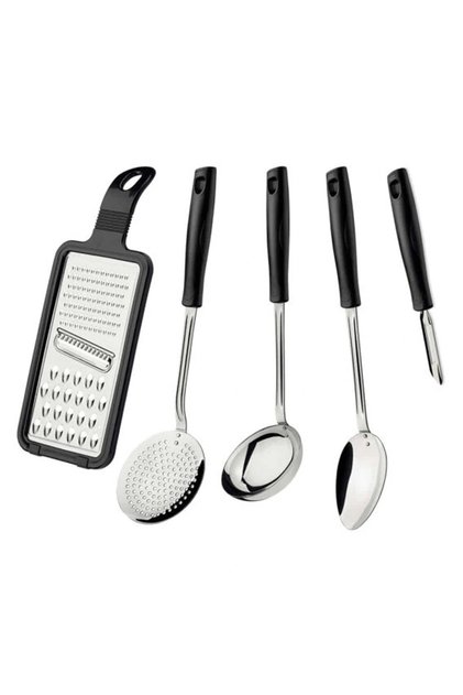 25299-013 طقم مطبخ 5 قطع، أسود