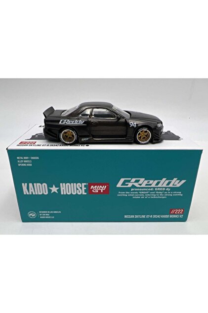 Kaido House Nissan Skyline GT-R (R34) Kaido Works GReddy V2