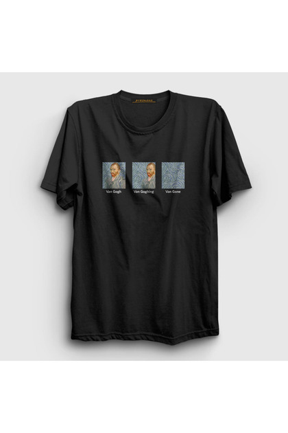 Unisex Black Van Gone Art Painter Vincent Van Gogh T-shirt303300tt