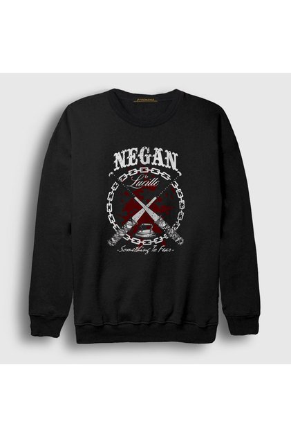 Unisex Black Negan V2 The Walking Dead Sweatshirt 220321tt