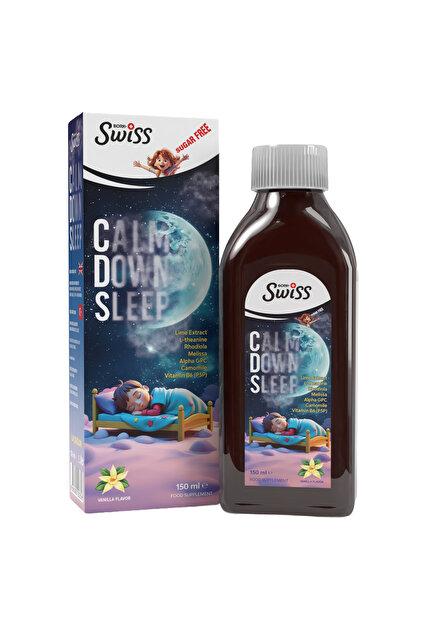 Calm Down Sleep Çocuk Şurubu 150 ml – L-Theanine, Rhodiola, Melissa, Vitamin B6