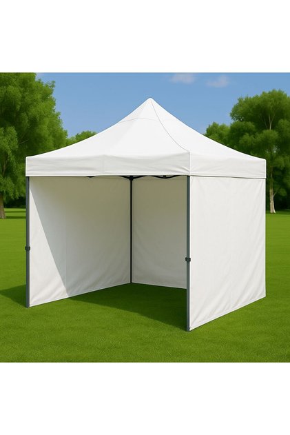 3x3 Gazebo Çardak 3 Duvarlı