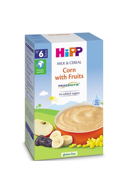 LAPTE & CEREALE - PORUMB CU FRUCTE 250GR (HPLAPCERPBFP250)