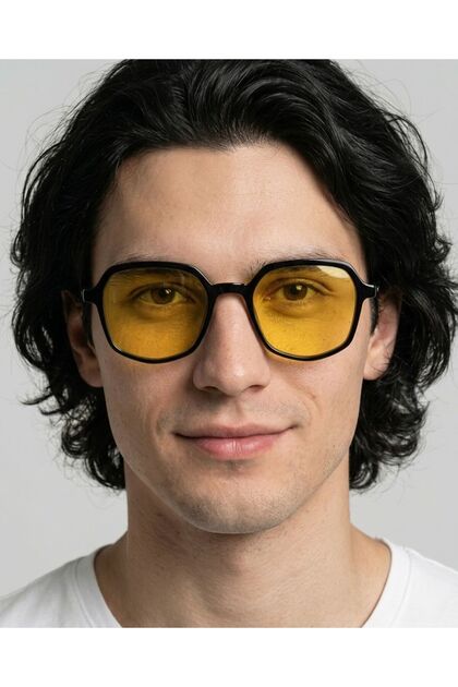 BEN.X Benx Sunglasses Sarı Camlı Polarize BXGÜNŞ9052-06 Güneş Genç