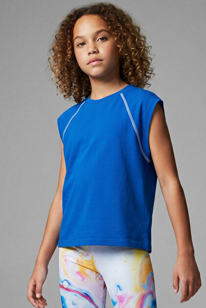 Raggy Tee Raglan Sleeve Sleeveless Tshirt