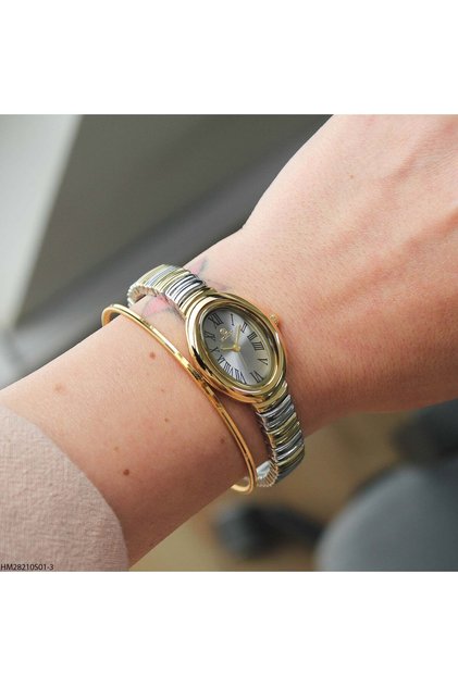 Hm28210S01-5 Women Wrist Watch with Steel Cord