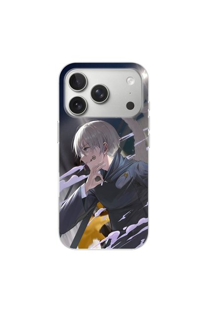 iPhone 17 Pro Max Compatible Anime 8/3 Design Transparent Case