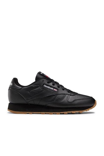 Classic Leather Unisex Black Sneaker