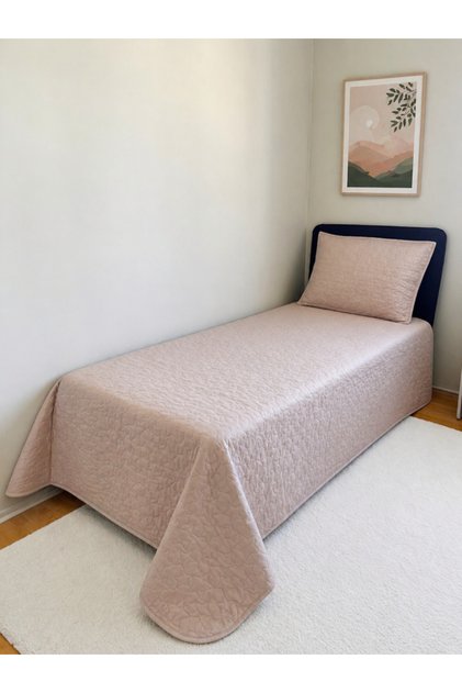 Star Single Quilted Bedspread Cappucino