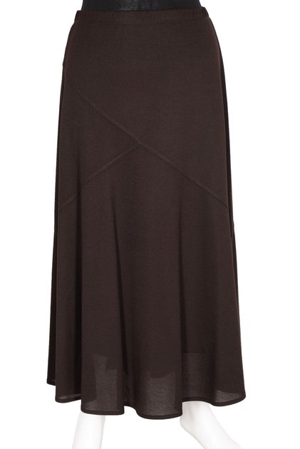 Hesna Women's Firdevs Turquoise Lined Cross Model Quality Skirt