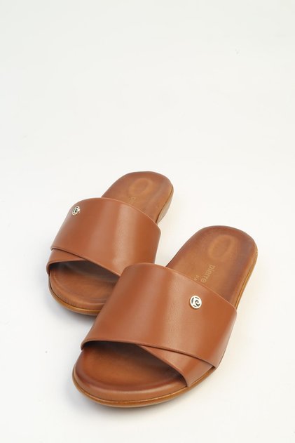 Tan Women's Slippers Pc-7802