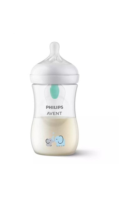 Biberon Avent Response SCY673/81, cu dispozitiv AirFree, 260 ml, tetina care functio