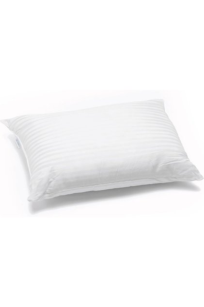 ® Premium Supersoft Stripe Pillow Standard Size 50x86cm /20''x 34'' Fluffy White, Back and Side Sleeper Hotel Quality Pillow