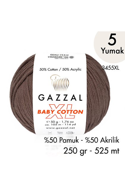 Baby Cotton XL 3455XL- - 5 Yumak