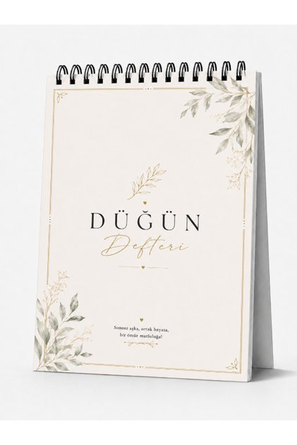 Düğün Defteri - Düğün - Nişan Misafir & Ziyaretçi Anı Defteri
