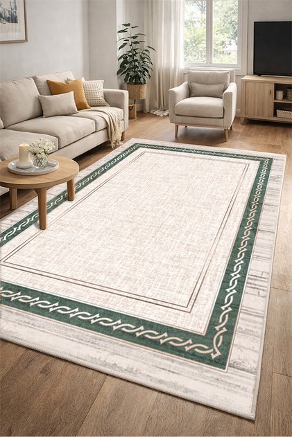 Modern Dijital Baskı Halı | Yıkanabilir Kaymaz Taban Mutfak Halısı