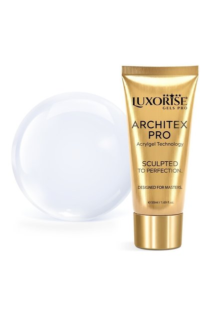 Polygel ARCHITEX PRO - Colecția Pure Perfection, Alb Lăptos, 50ml