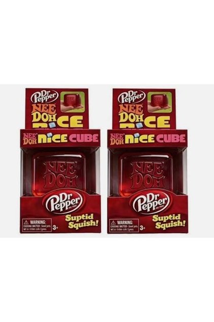 1 buc. Jucărie antistres Squishy Cub de Gheață, model cub de gheață # DrPepper GIA’SWORLD®