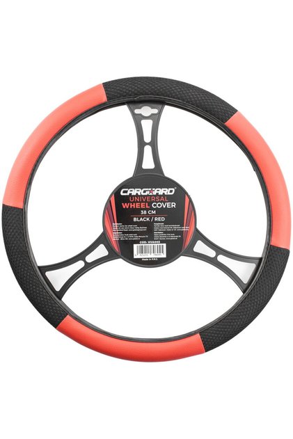 HusДѓ volan auto - negru / roИ™u -