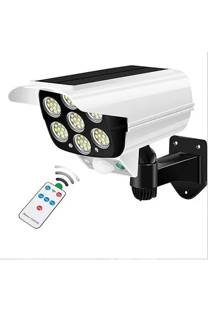 Wireless Solar Light 2178T Waterproof with Remote Control and Dummy Camera
