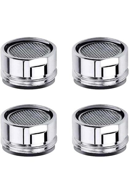 Kitchen Sink Aerators, 4 PCS Adjustable Swivel Tap Extension, Water Saving Faucet Sprayer Head for Bathroom