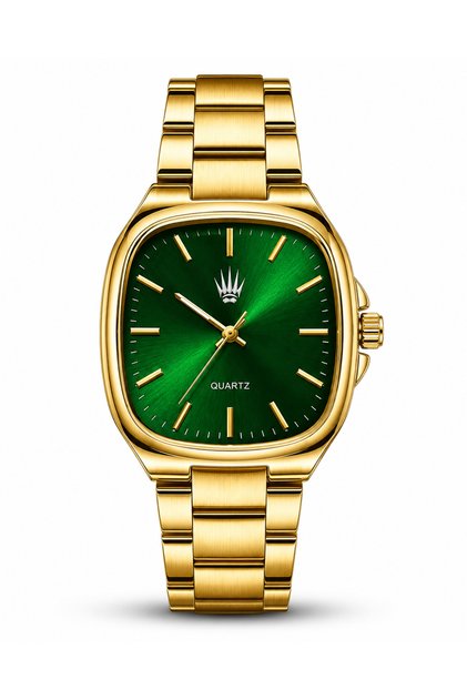 Majestic Gold Green Wristwatch