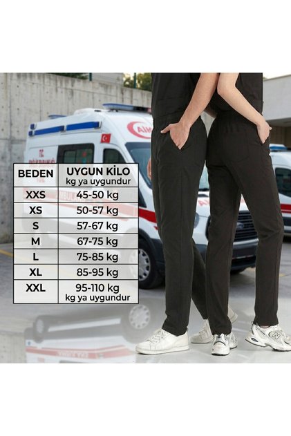 Yazlık likralı ambulans 112 paramedik Att pantolonu