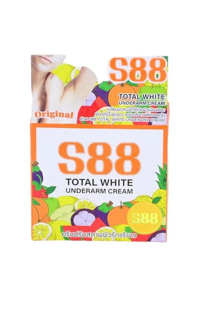 كريم s88 توتال وايت تفتيح تحت الإبط 35 جرام
