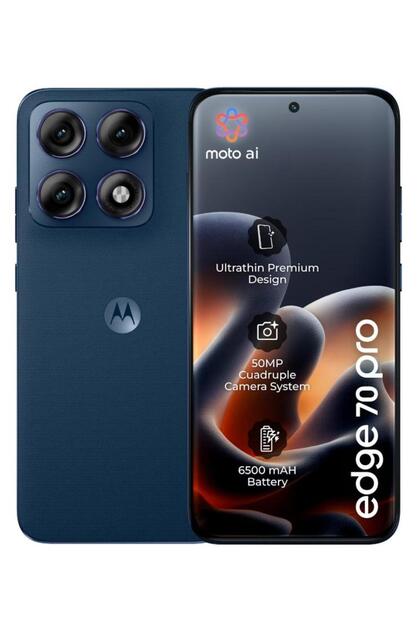 Edge 70 Pro, Dimensity 8500 Extreme, AMOLED 6.78 ", 8GB RAM, 256GB, Cameră triplă de 50MP