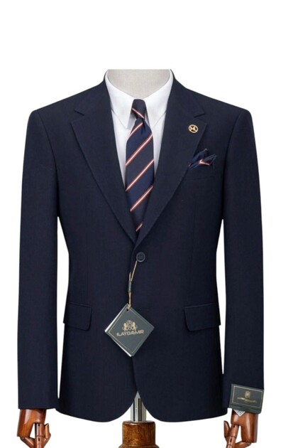 Luxury, Slim Fit, Blazer, Men's Jacket