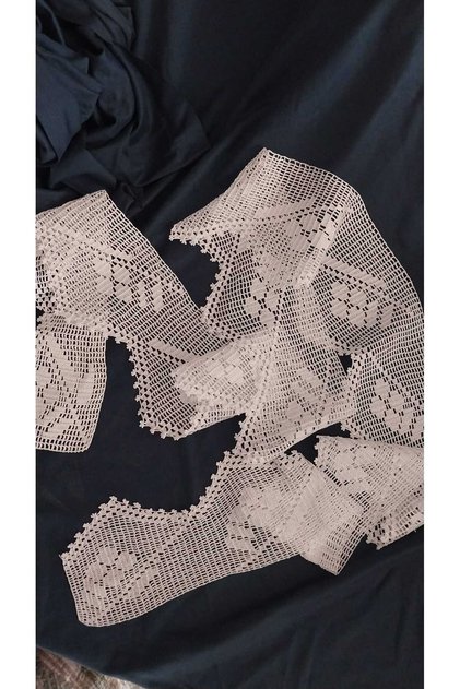 2 Meters Long Filoş Thread Crochet End Lace