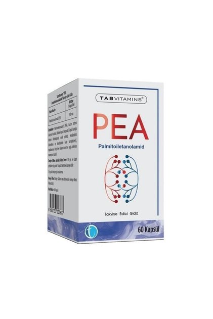 Tab Vitamins PEA Palmitoiletanolamid 300 Mg 60 Kapsül