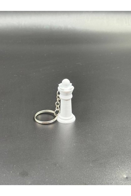 Chess Queen Design Keychain - Stylish and Decorative Figure Keychain