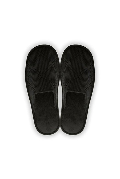 Comfort Unisex Black House Slippers Comfortable Gift Bridal Slippers Guest Slippers