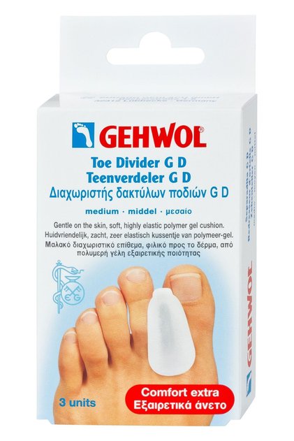 Toe Divider GD Medium Διαχωριστής Δακτύλων Ποδιού, 3τεμ