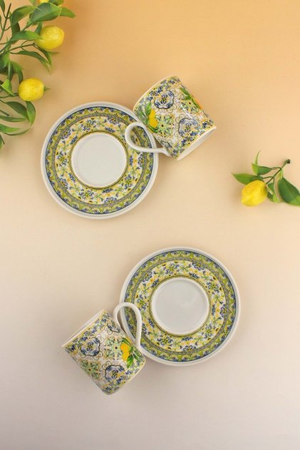 Capri Two-Person Coffee Cup Set