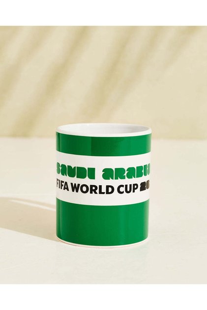 Green Saudi Arabia Ceramic Mug (320ml)