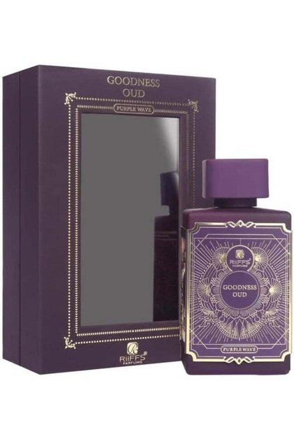 Goodness Oud Purple Wave Perfume For Men & Women | Long-Lasting Eau De Parfum | Luxurious Unisex Fragrance with Raspberry, Saffron, Leather & Vanilla – Perfect for Gifting, 100ml