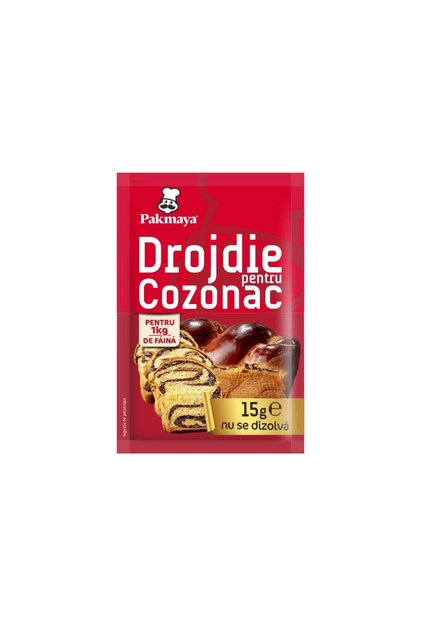 Drojdie pentru cozonac 15 g – set 20 plicuri